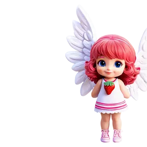 Strawberry Angel Cute PNG Iak50 PNG