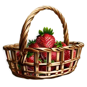 Strawberry Basket Png 49 PNG image