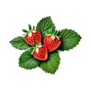 Strawberry Bunch PNG Fqc PNG