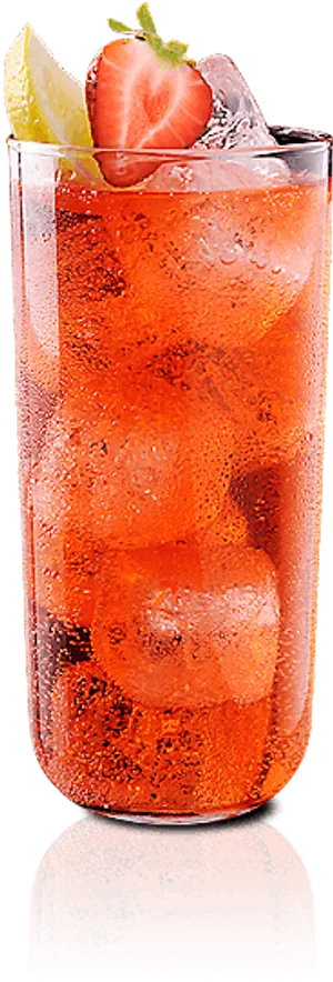 Strawberry Citrus Cocktail Glass