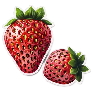 Strawberry Clipart PNG 05042024