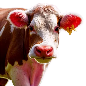 Strawberry Cow D PNG image