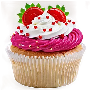 Strawberry Cupcake PNG Jdj PNG