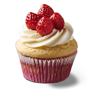 Strawberry Cupcake Png Uaq95 PNG image