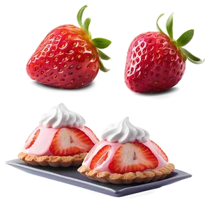 Strawberry Dessert PNG 46