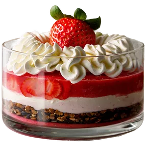 Strawberry Dessert PNG Ehd