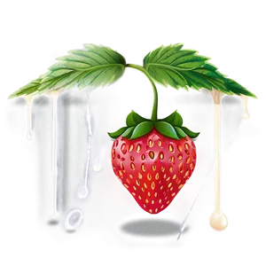 Strawberry Emoji PNG 28