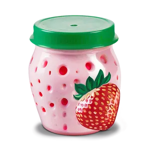 Strawberry Flavored Milk Png 05232024 PNG image