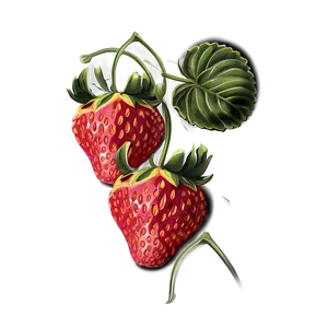 Strawberry Illustration PNG 47