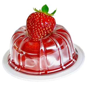 Strawberry Jelly Cake PNG 06212024