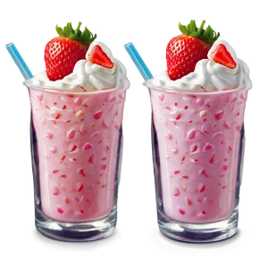 Strawberry Milkshake Png 29 PNG image