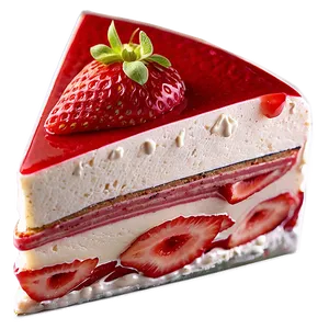 Strawberry Mousse Cake PNG Lvh9 PNG