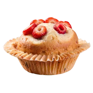 Strawberry Muffin PNG 05212024
