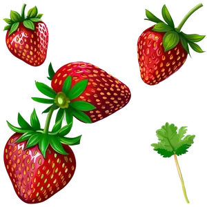 Strawberry Patch PNG Bos15 PNG