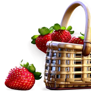 Strawberry Picnic Cute PNG Jmb44 PNG