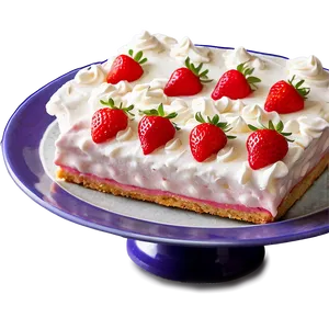 Strawberry Sheet Cake PNG Dxq9 PNG