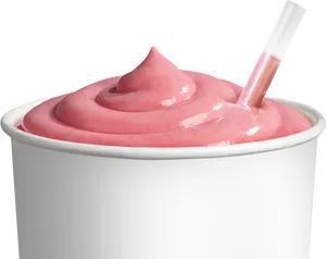 Strawberry Smoothie Delight PNG image