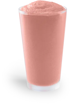 Strawberry Smoothiein Glass PNG image