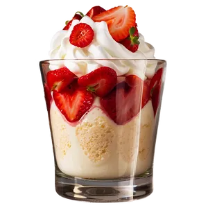Strawberry Sundae PNG Wwm70 PNG