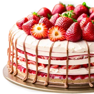Strawberry Tiramisu Cake PNG Mlp38 PNG