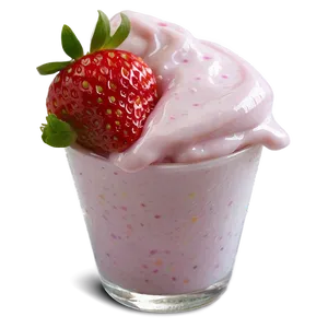 Strawberry Yogurt PNG Umd