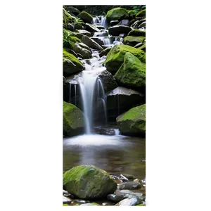 Stream And Waterfall Combo Png Bqq PNG image