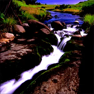 Stream In Historical Site PNG Elw5 PNG
