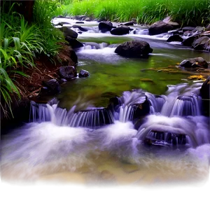 Stream In Urban Park PNG Nef9 PNG