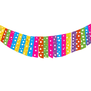 Streamers For Party Decor PNG Qfd