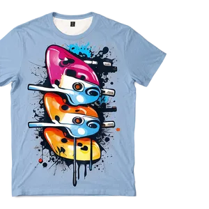 Street Art Inspired Graphic Tee PNG 06272024 PNG