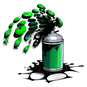 Street Art Spray Paint PNG 05252024