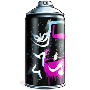 Street Art Spray Paint PNG Tsj95