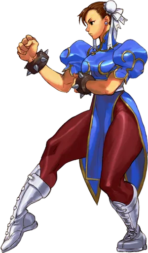 Street Fighter Character Pose PNG image