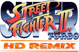 Street Fighter I I Turbo H D Remix Logo PNG image