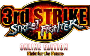Street Fighter3rd Strike Online Edition Logo PNG image