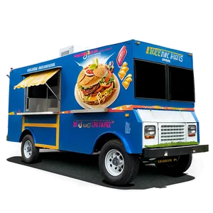 Street Food Truck PNG Ics PNG