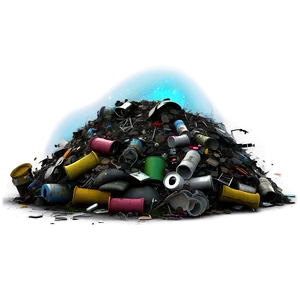 Street Garbage Pile PNG 05242024 PNG