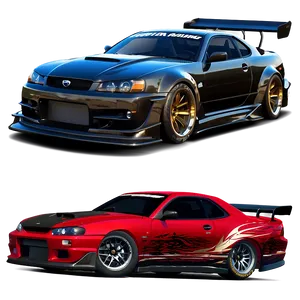 "street Racing Drift Car PNG" A