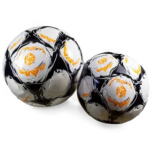 Street Soccer Ball Graphic Png 04292024 PNG image