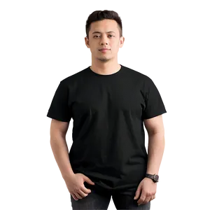 Street Style Black T Shirt Png 34 PNG image
