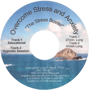 Stress Buster Hypnosis C D PNG image