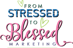 Stressedto Blessed Marketing Logo PNG image