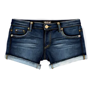 Stretch Denim Jorts PNG Nda
