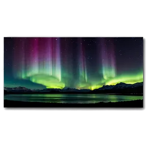 Striking Aurora Reflections PNG 36 PNG