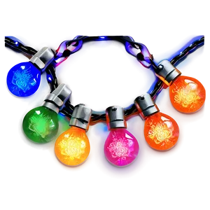 String Light Banner PNG 26