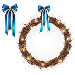 String Light Wreath PNG Sco75 PNG