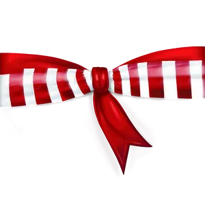 Stripe Red Bow Png Cgv PNG image