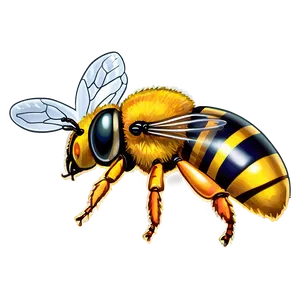 Striped Bee Png 46 PNG image