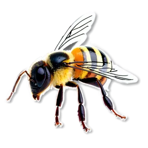 Striped Bee Png Fdb78 PNG image