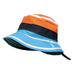 Striped Bucket Hat Png 05252024 PNG image